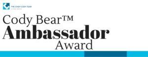 Cody Bear™ Ambassador Award