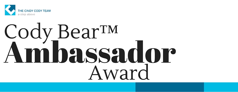 Cody Bear™ Ambassador Award