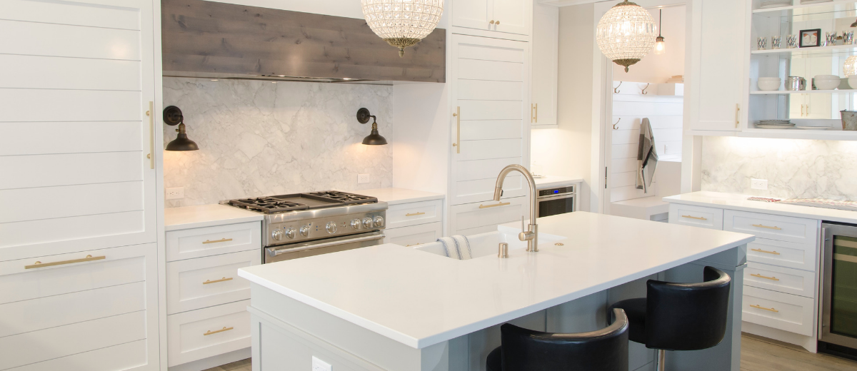 Home Renovations With The Best Return On Investment; Modern White Kitchen