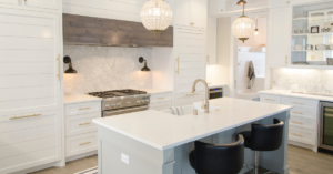 Home Renovations With The Best Return On Investment; Modern White Kitchen