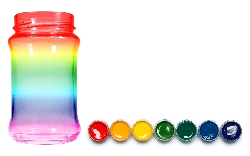 Science Activities You Can Do At Home - rainbow jar