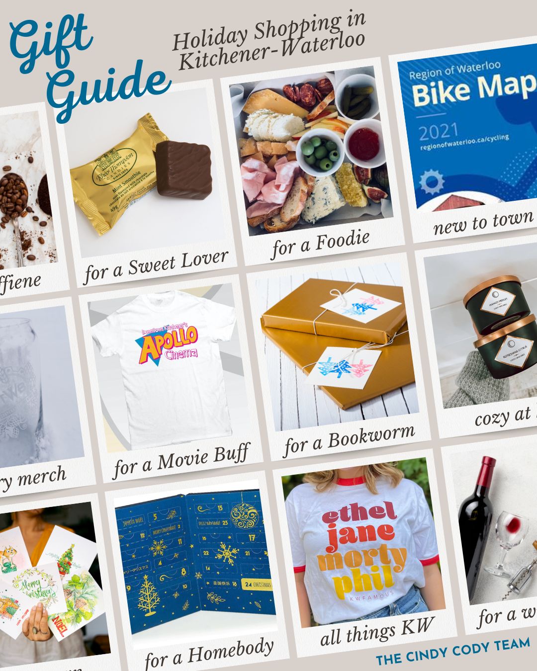 KitchenerWaterloo Local Gift Giving Guide Cindy Cody