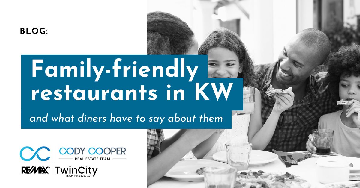 Family-Friendly Restaurants in Kitchener-Waterloo and what diners have to say about them